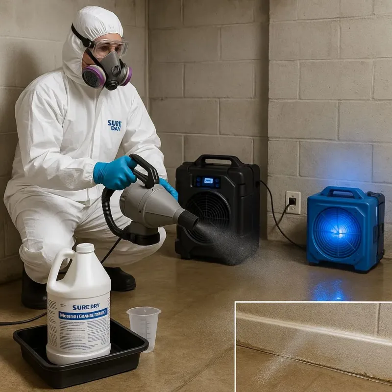 Sanitization and Odor Removal process in Union County, OH