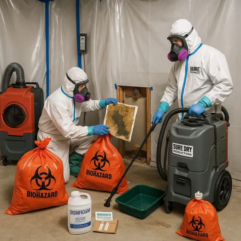 Contaminated Water Handling Protocols process in Union County, OH