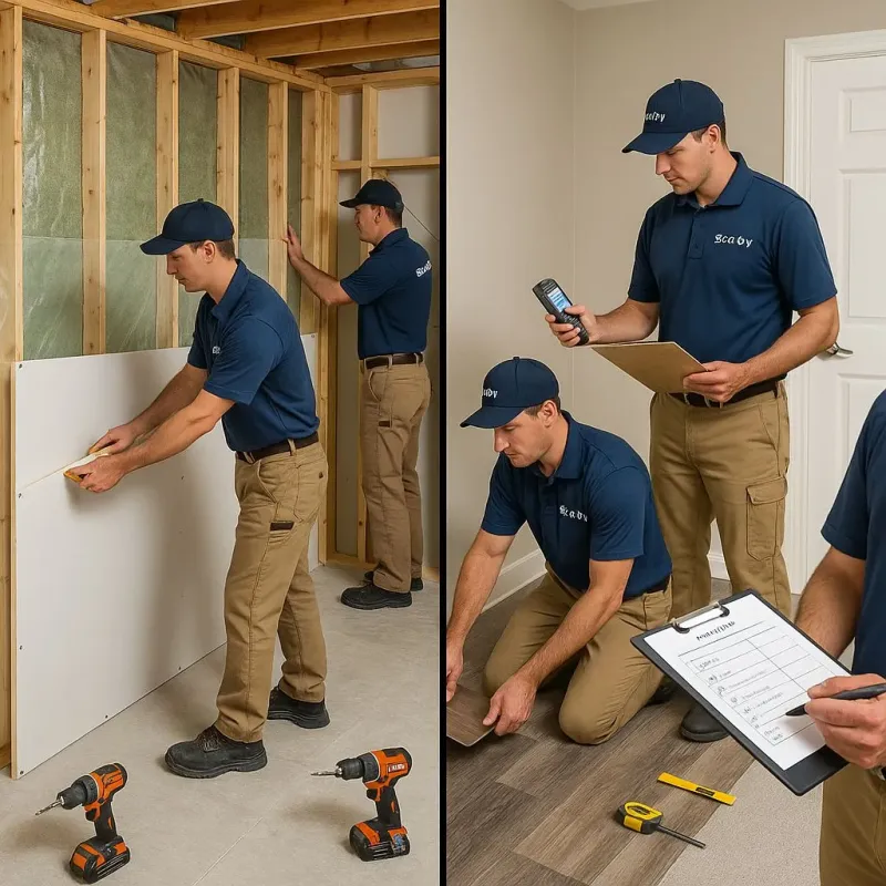 Repairs and Reconstruction process in Union County, OH